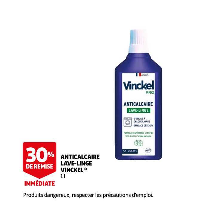 Anticalcaire Lave-linge Vinckel