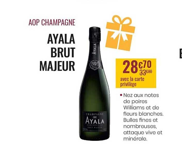 aop champagne ayala brut majeur