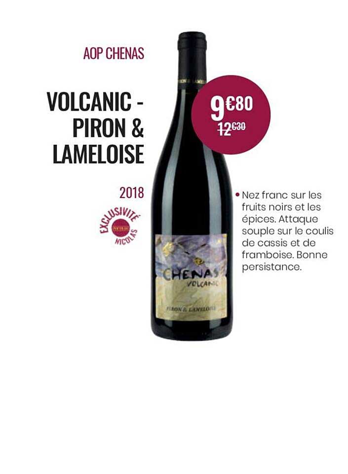aop chenas volcanic - piron & lameloise