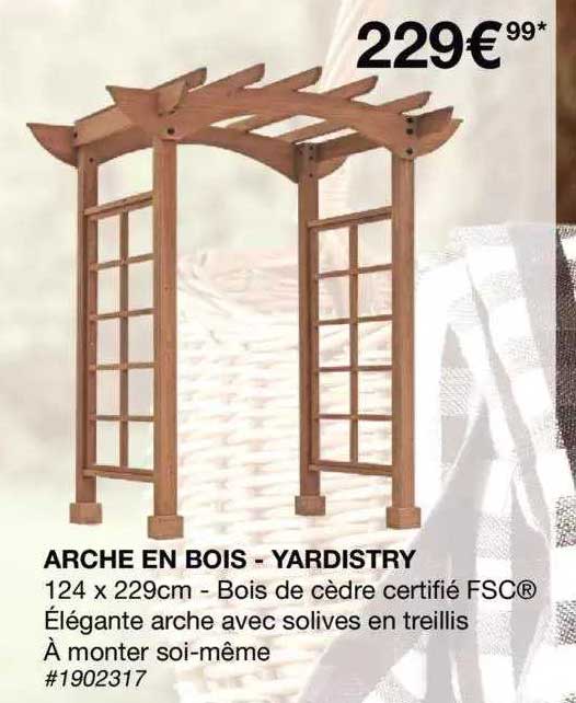 arche en bois - yardistry
