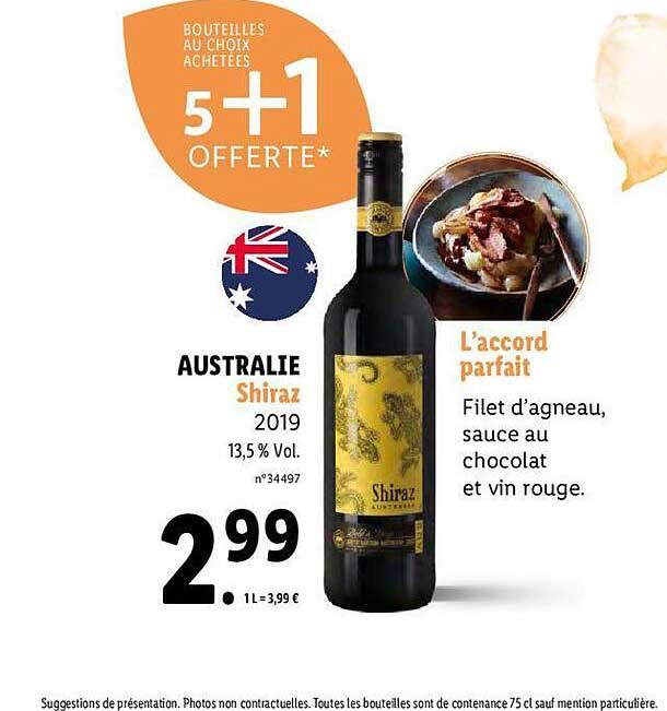 australie shiraz 2019