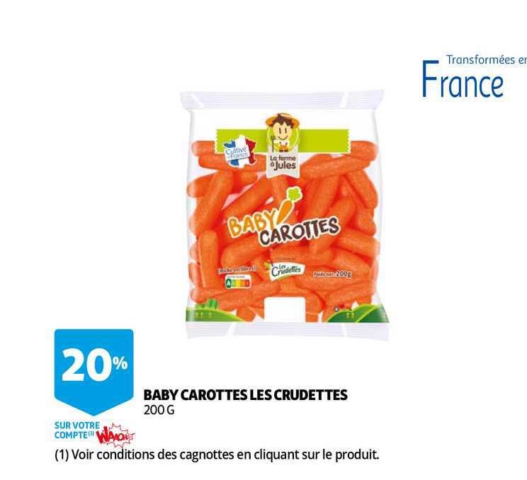 Baby Carottes Les Crudettes