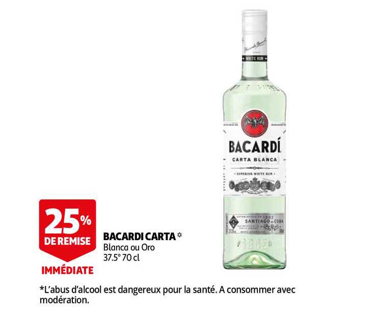bacardi carta