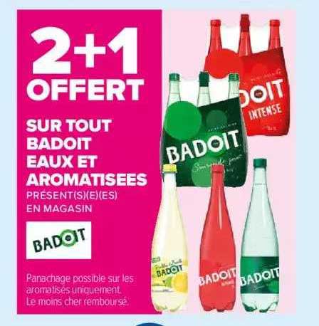 badoit eaux et aromatisées