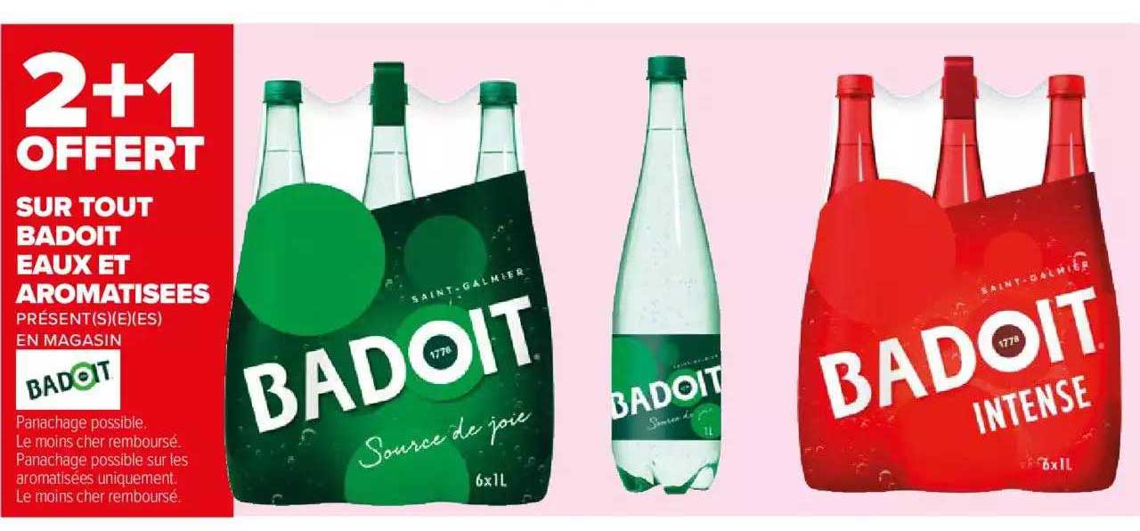 badoit eaux et aromatisées