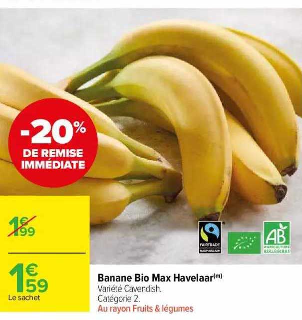 Banane Bio Max Havelaar