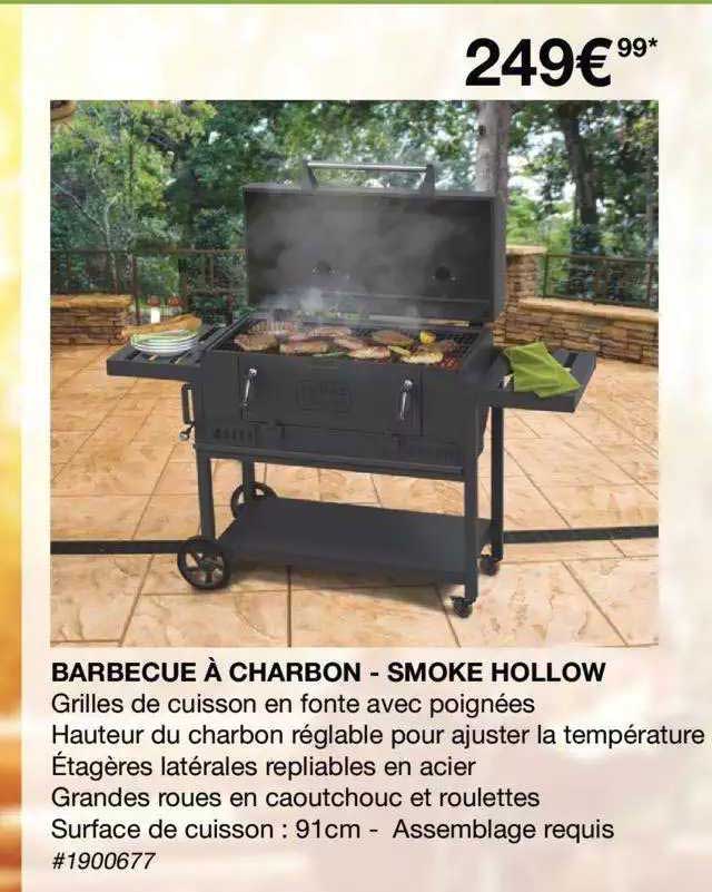 barbecue à charbon - smoke hollow