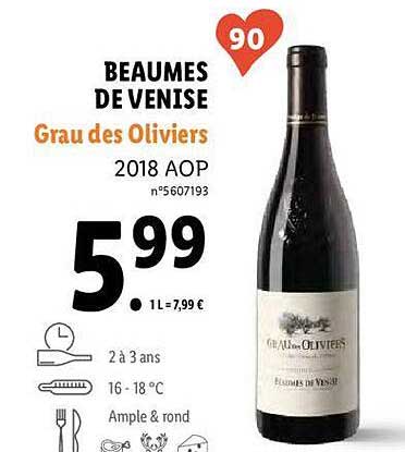 beaumes de venise grau des oliviers