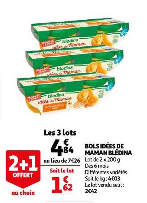 Bols Idées De Maman Blédina