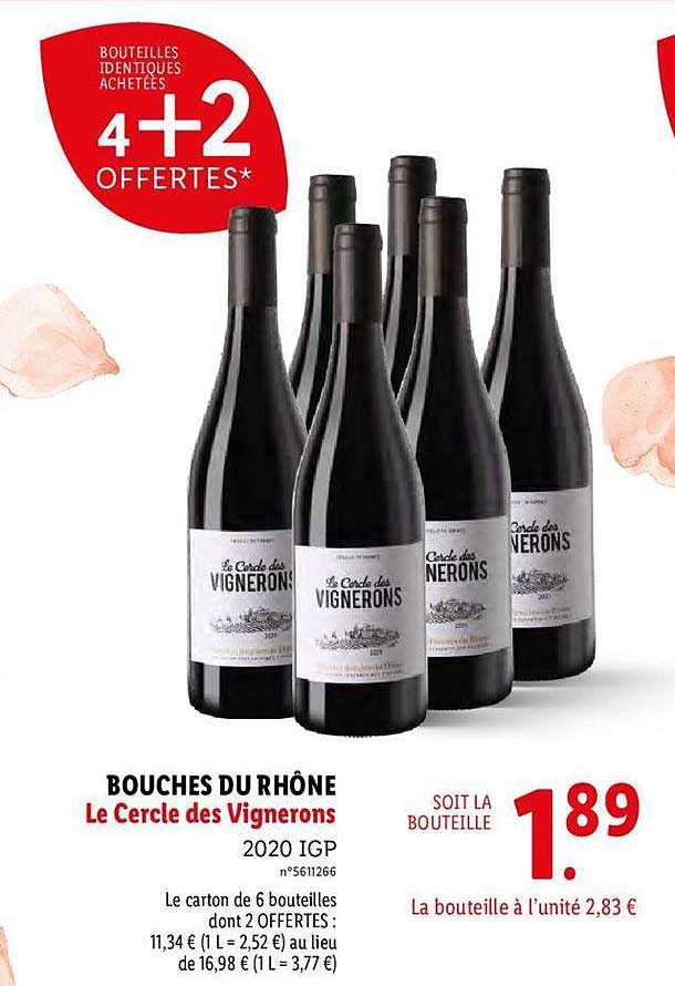 bouches du rhône le cercle des vignerons