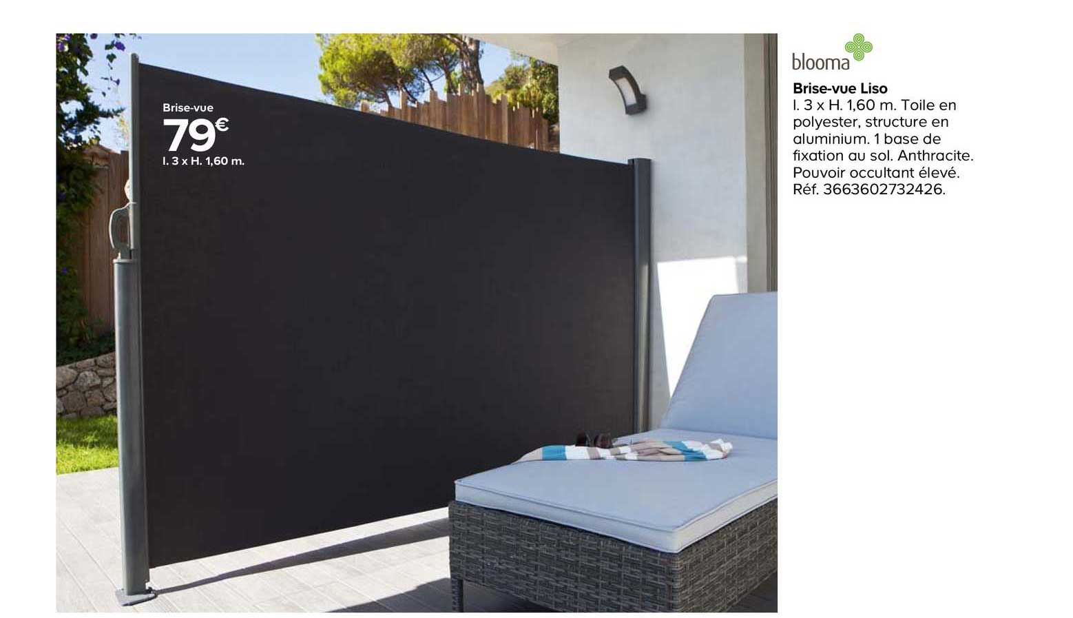 Brise Vue Liso Blooma