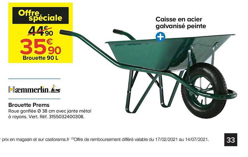 brouette prems haemmerlin