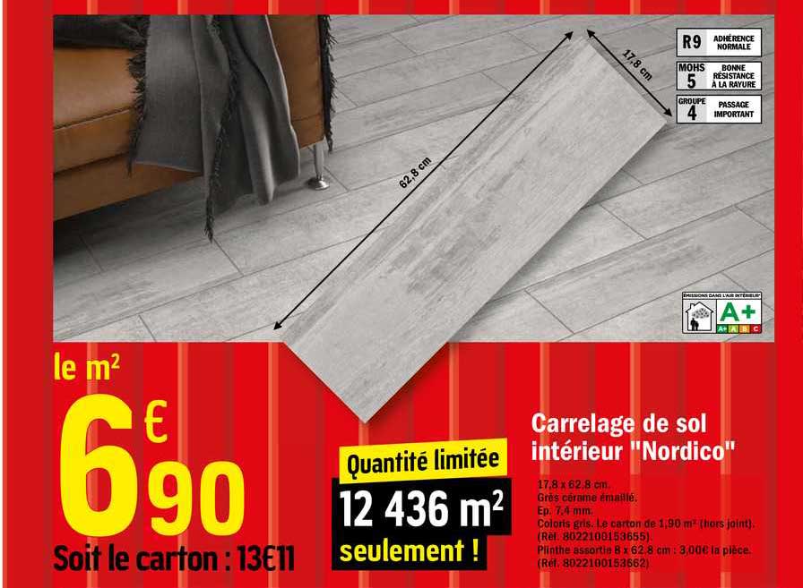 Carrelage De Sol Intérieur "nordico"