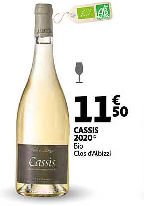 cassis 2020 bio clos d'albizzi