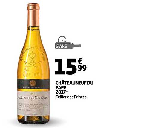 châteauneuf du pâpe 2017 cellier des princes