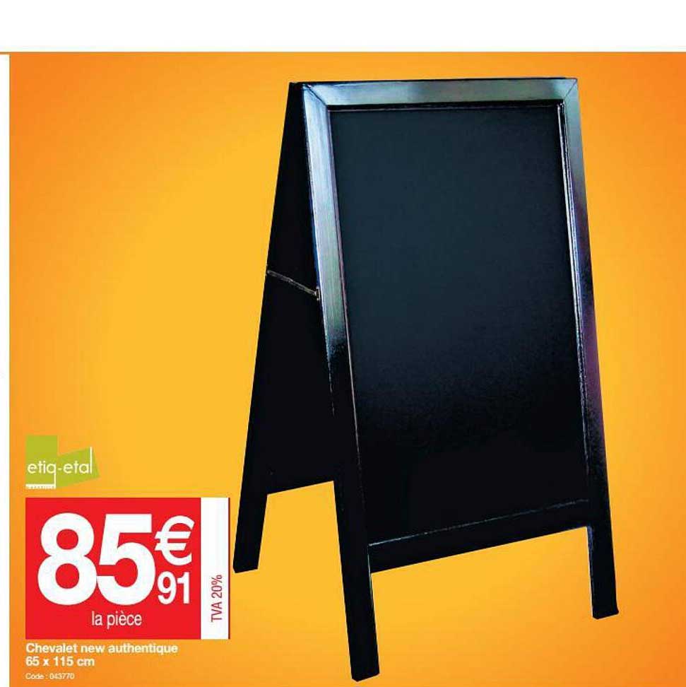 chevalet new authentique 65 x 115 cm