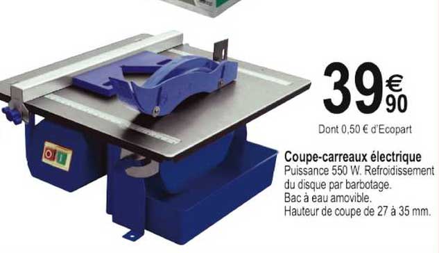 coupe-carreaux électrique