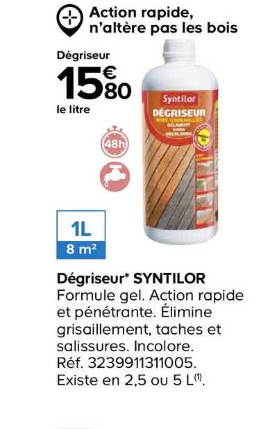 dégrisseur syntilor