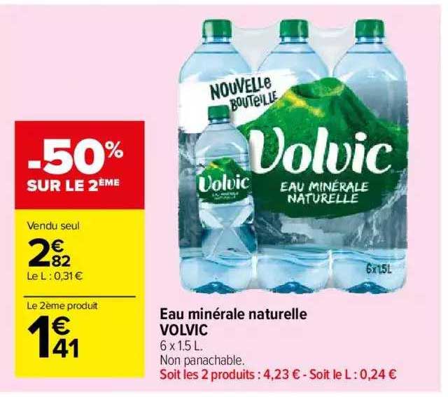 Eau Minérale Naturelle Volvic