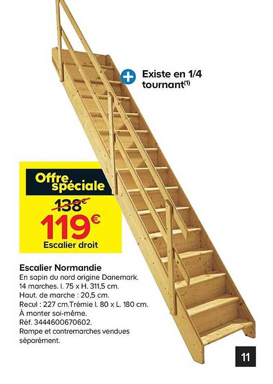 Escalier Droit Normandie