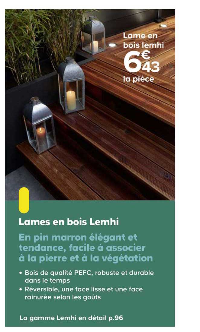 lames en bois lemhi