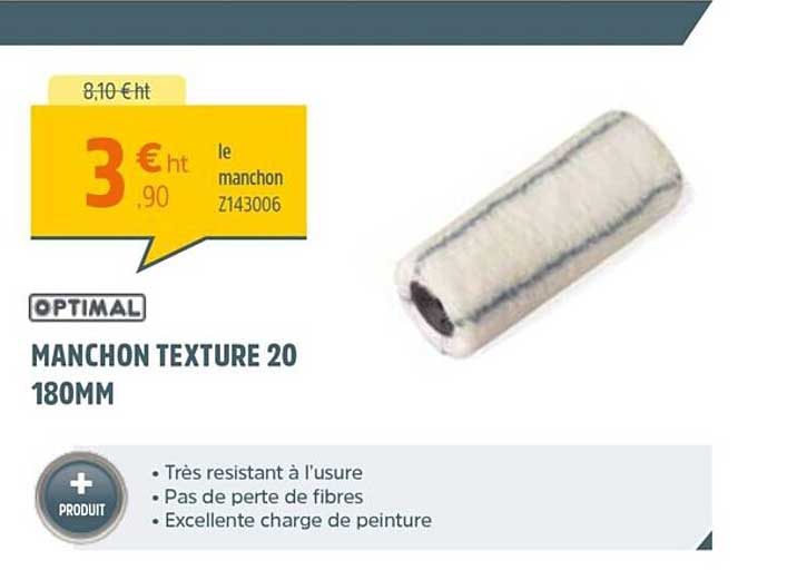 manchon texture 20 180mm