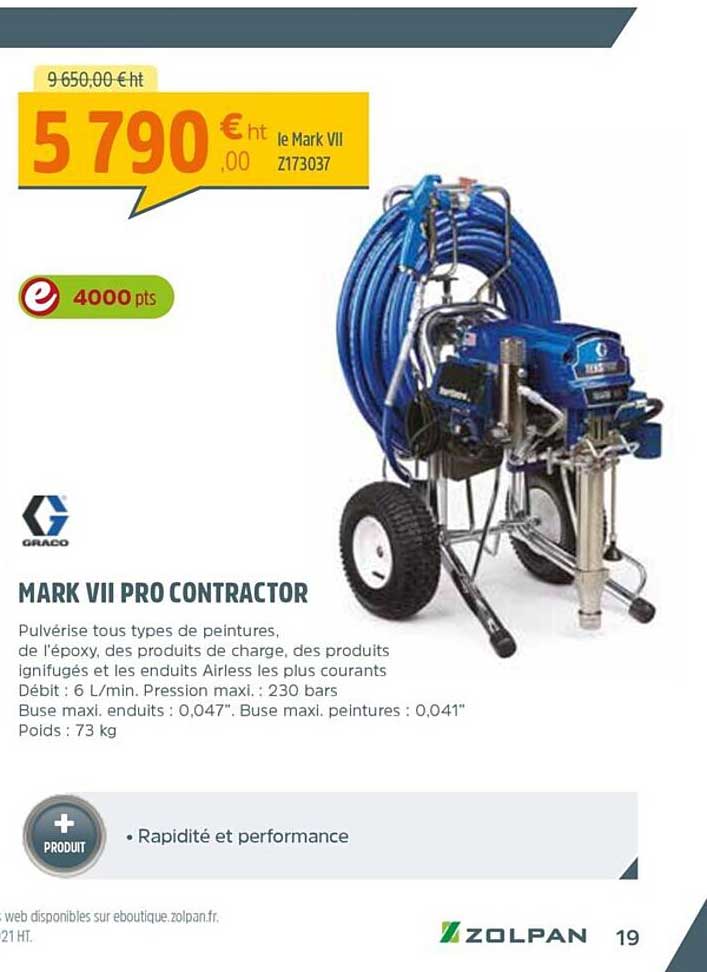 mark vii pro contractor zolpan