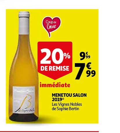 menetou salon 2019 les vignes nobles de sophie bertin