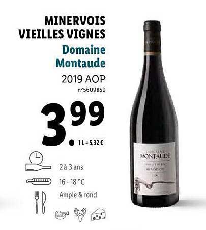 minervois vieilles vignes domaine montaude