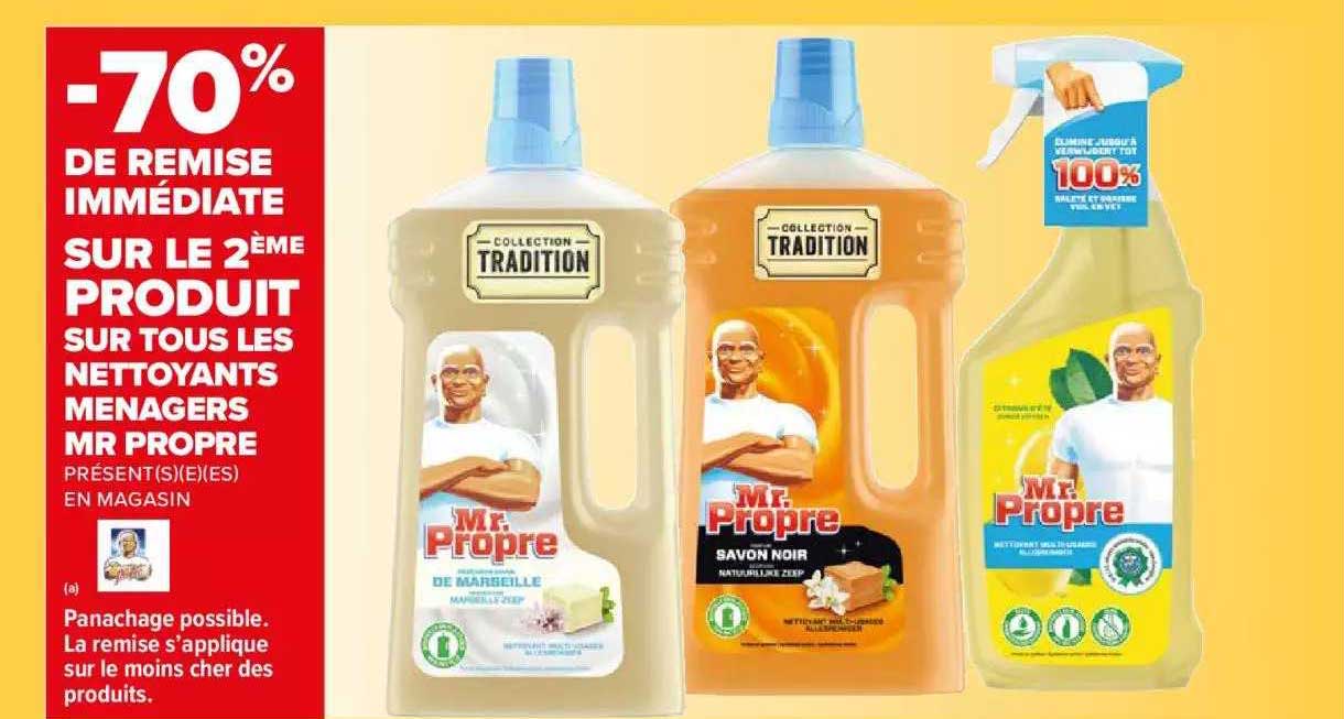 nettoyants ménagers mr propre