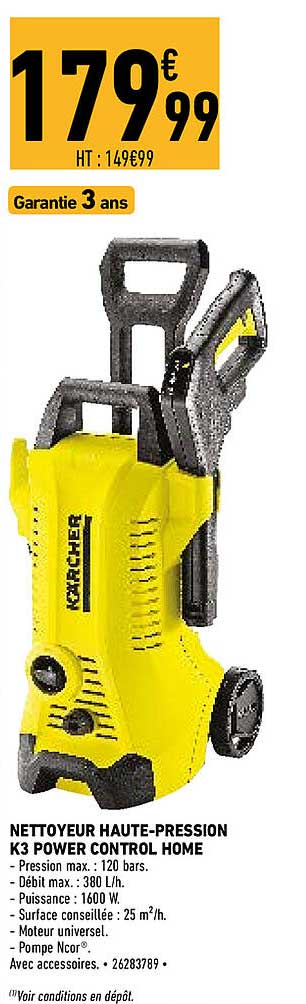 nettoyeur haute-pression k3 power control home karcher