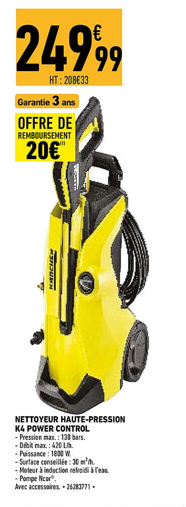 nettoyeur haute-pression k4 power control karcher