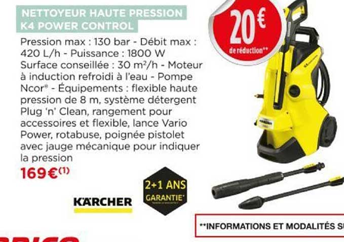 nettoyeur haute pression k4 power control kärcher