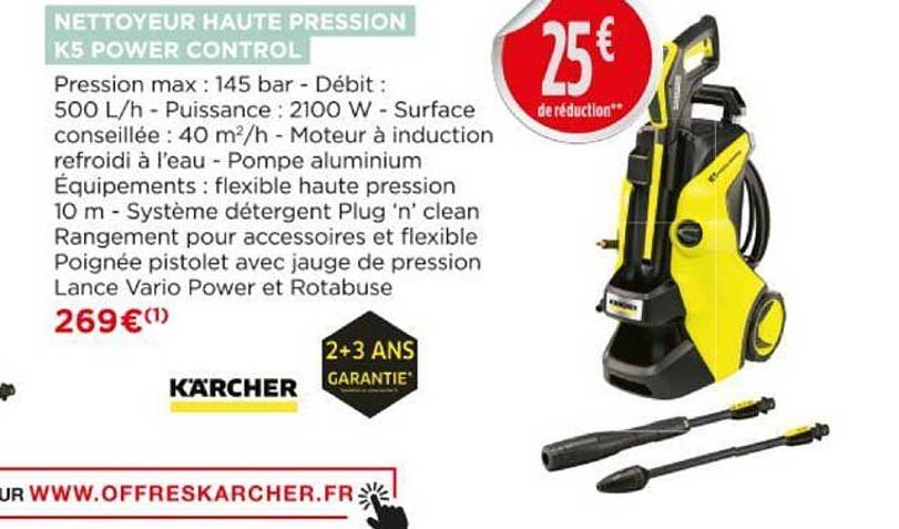 nettoyeur haute pression k5 power control kärcher