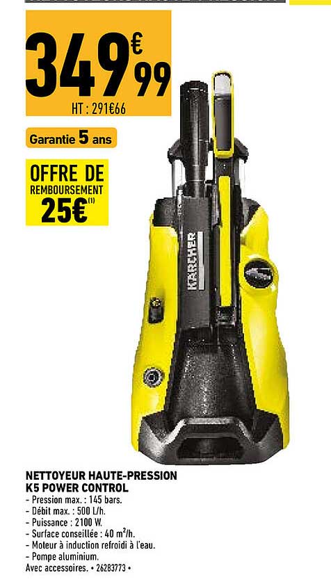nettoyeur haute-pression k5 power control karcher