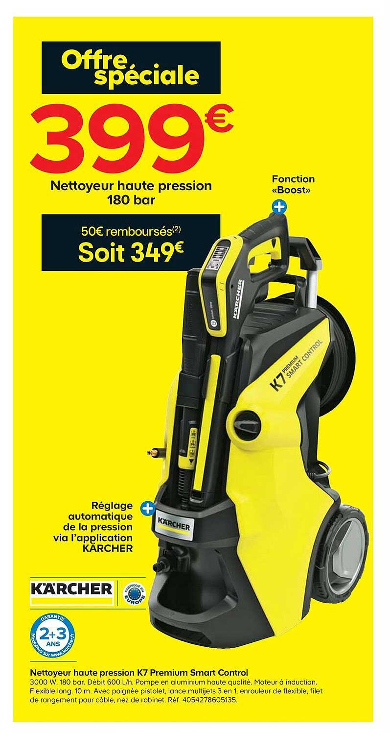 Nettoyeur Haute Pression K7 Premium Smart Control Kärcher