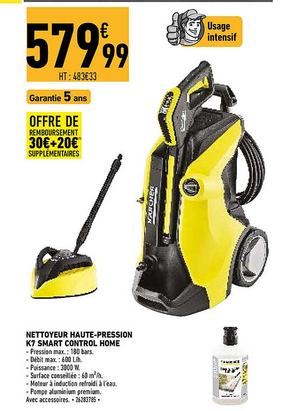 nettoyeur haute-pression k7 smart control home karcher