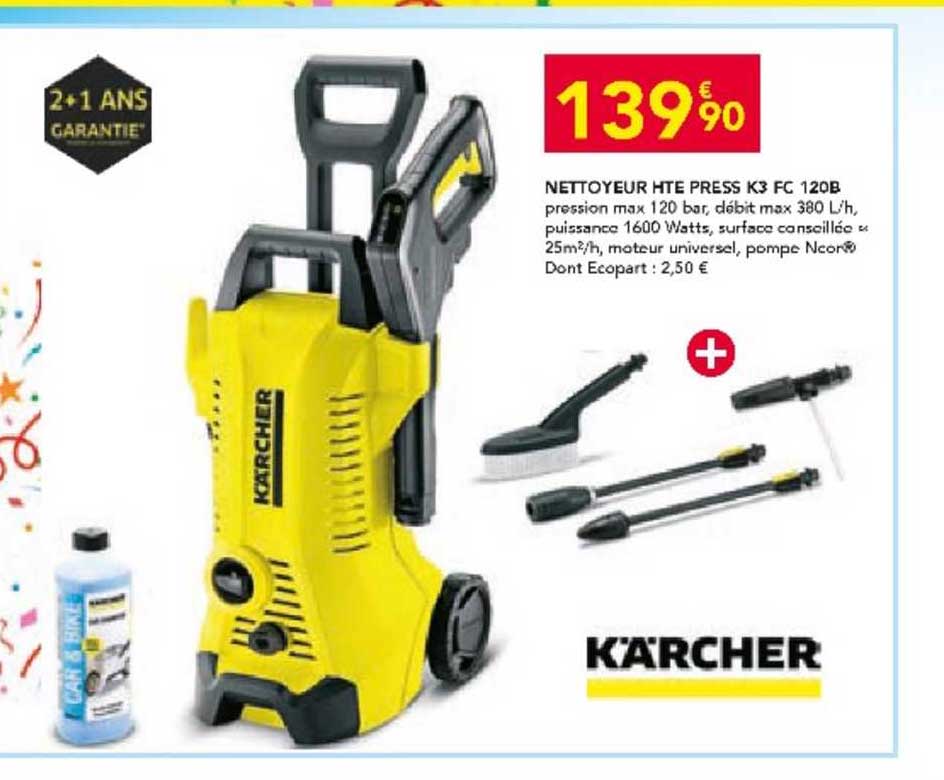 nettoyeur hte press k3 fc 120b kärcher