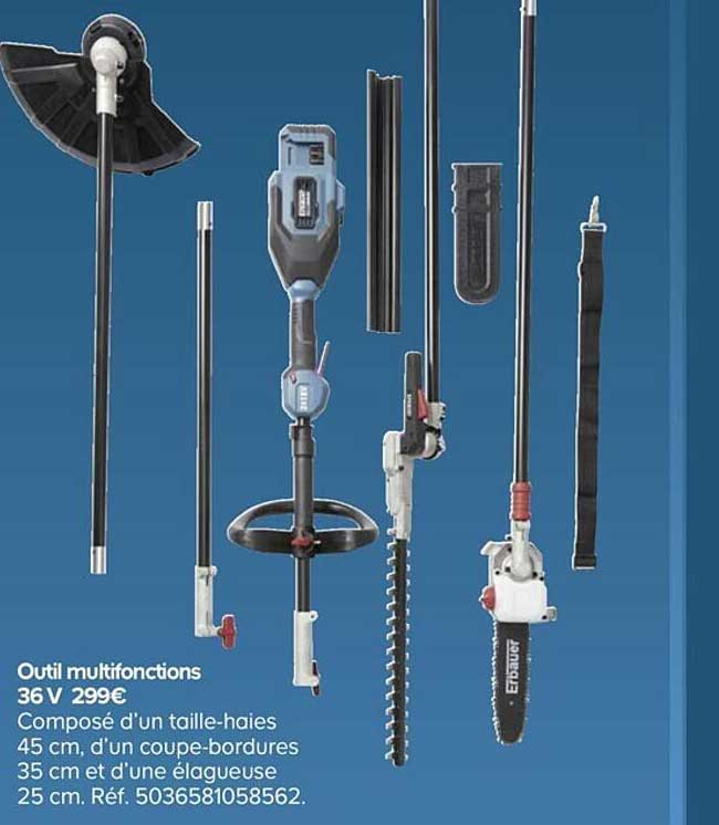 outil multifonction 36v