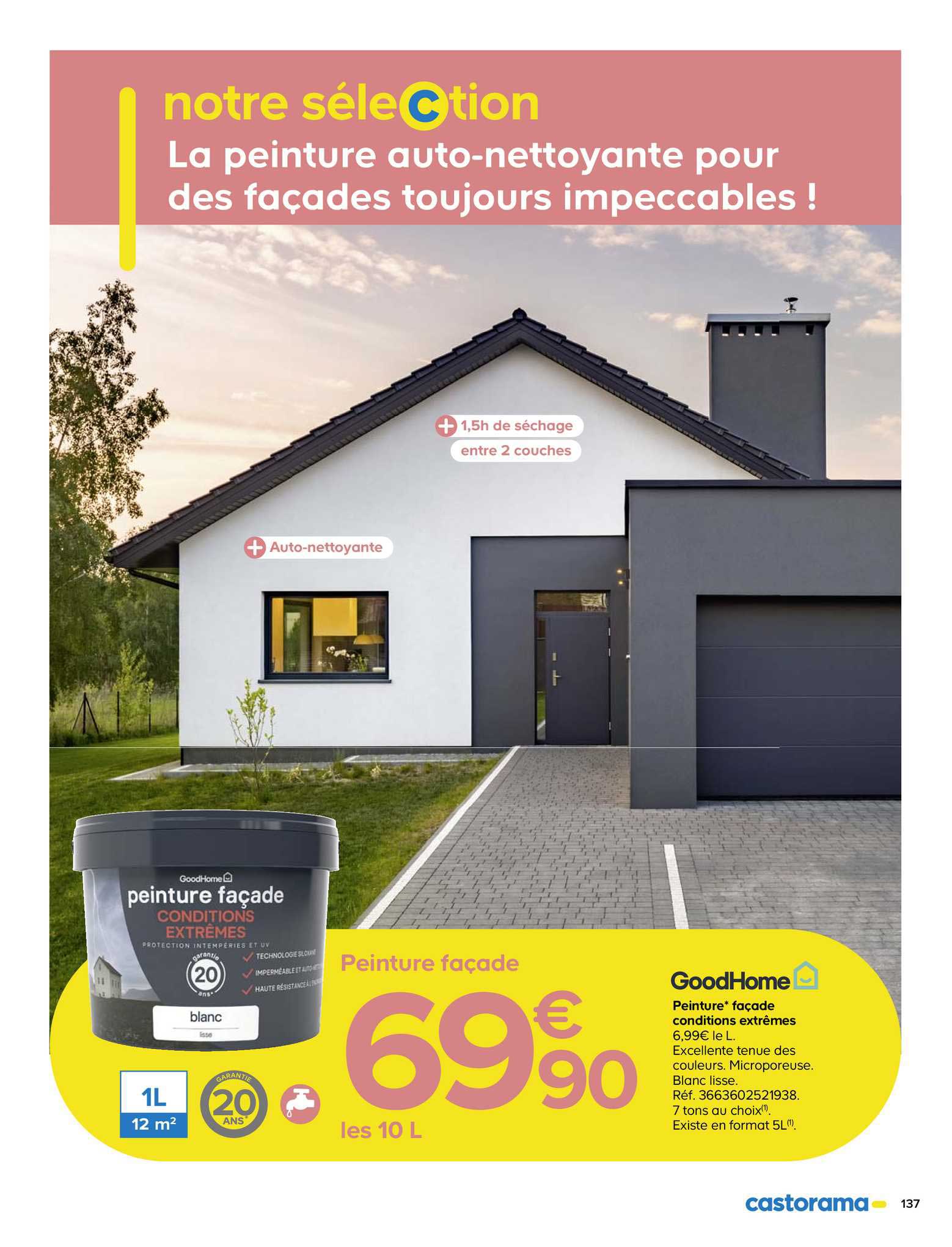 peinture façade conditions  extrêmes goodhome