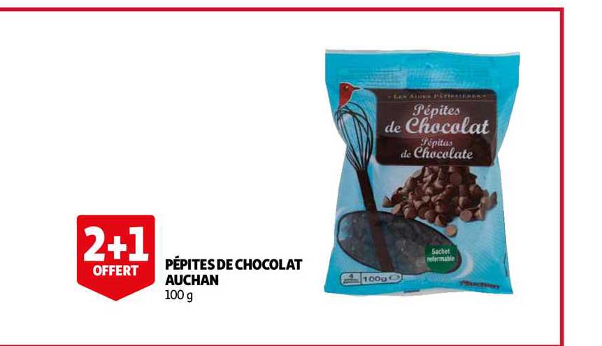 Pépites De Chocolat Auchan