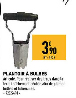 Plantoir à Bulbes