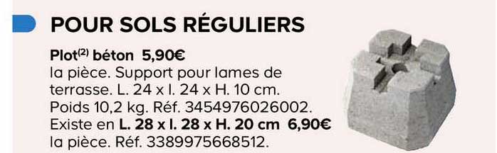 plot béton