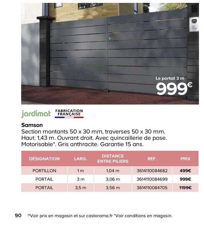 portail samson jardimat