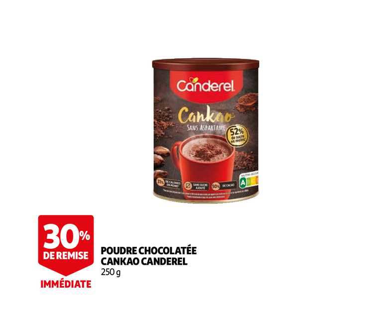 poudre chocolatée cankao canderel