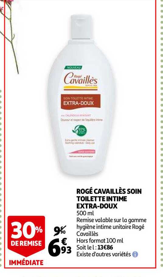 rogé cavaillès soin toilette intime extra-doux