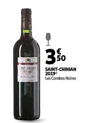 saint-chinian 2019 les combes noires