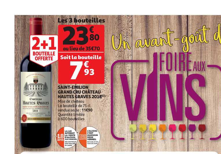 saint-émilion grand cru château hautes graves 2018