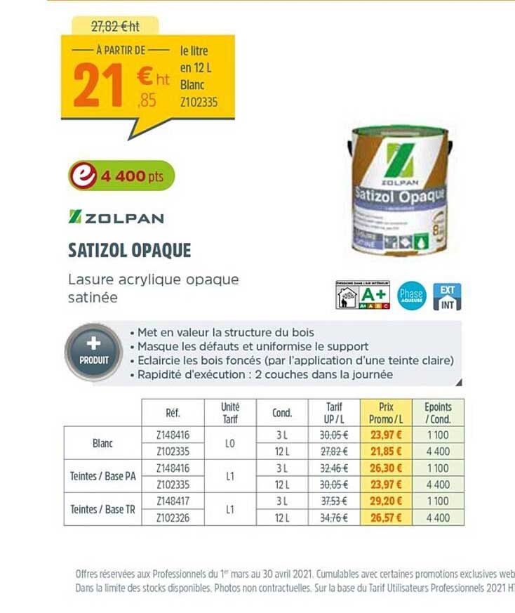 satizol opaque zolpan