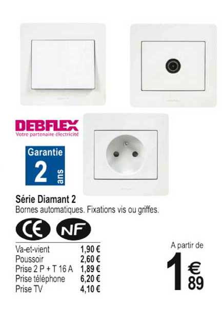 série diamand 2 debflex